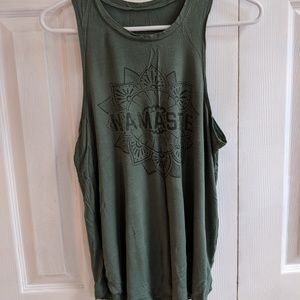 Peaceful Warrior Namaste Tank - Size L
